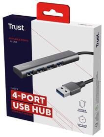USB Hub Trust Halyx Aluminium USB/4x USB 3.2 Gen1 stříbrný

 obrázek produktu 10 z 10