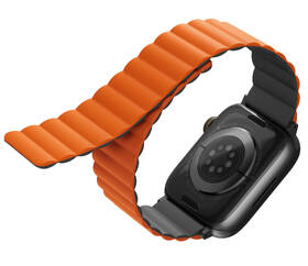 Řemínek Uniq Revix Reversible na Apple Watch 42/44/45mm šedý/oranžový

 obrázek produktu 2 z 5