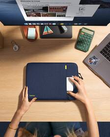 Pouzdro na notebook tomtoc Sleeve na 14" MacBook Pro modré

 obrázek produktu 9 z 9