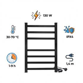 Sušák na prádlo Solight ETW01-130 černý

 obrázek produktu 4 z 8
