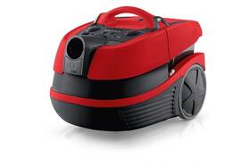 Víceúčelový vysavač Bosch BWD421PET červená barva
