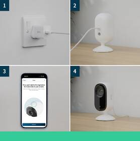 IP kamera Arlo Essential Gen.2 2K Indoor Security, 2ks bílá

 obrázek produktu 6 z 9