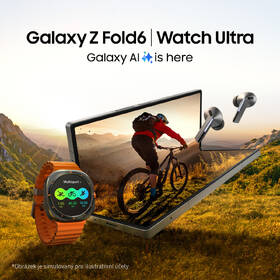 Chytré hodinky Samsung Galaxy Watch Ultra LTE (2025) šedá barva

