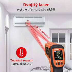 Termodetektor ThermoPro TP-450 

 obrázek produktu 4 z 6