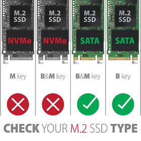 Řadič Axagon PCES-SA4M2 - 2x SATA 6G port + 2x SATA M.2 slot 

 obrázek produktu 5 z 5