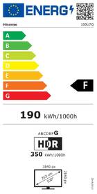 Televize Hisense 100U7Q 
