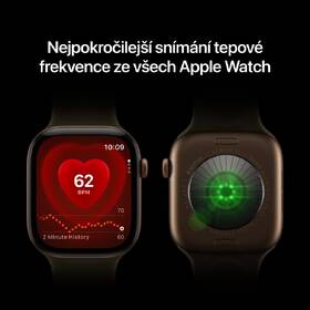 Chytré hodinky Apple GPS 42 mm světle zlatý hliník, pískový sportovní řemínek - M/L 

 obrázek produktu 2 z 6