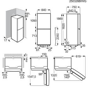Chladnička s mrazničkou Electrolux LNT7MD58X 

 obrázek produktu 9 z 10