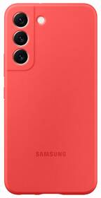 Kryt na mobil Samsung Silicone Cover na Galaxy S22 - coral 

 obrázek produktu 1 z 5