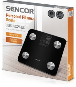 Osobní váha Sencor SBS 6026BK 

 obrázek produktu 8 z 8