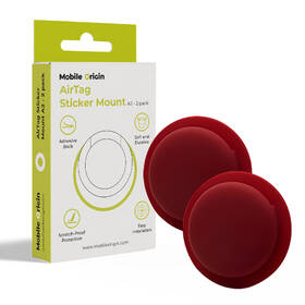 Pouzdro Mobile Origin AirTag Sticker Mount A2 (2 ks) červené

 obrázek produktu 4 z 4