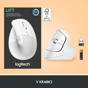 Myš Logitech Lift Vertical Ergonomic for Business bílá

 obrázek produktu 7 z 9