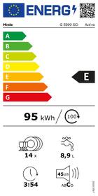 Myčka nádobí Miele G5000 SCi ED/CLST 

 obrázek produktu 1 z 5