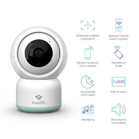 Dětská elektronická chůva TrueLife NannyCam R3 Smart 
