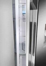 Americká lednice Haier HSR5918DWMP nerez

