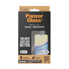Tvrzené sklo PanzerGlass Ultra-Wide Fit na Samsung Galaxy A15/A15 5G s instalačním rámečkem 

 obrázek produktu 3 z 4