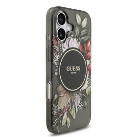 Kryt na mobil Guess IML Flowers Strap MagSafe na Apple iPhone 17 černý

 obrázek produktu 2 z 7