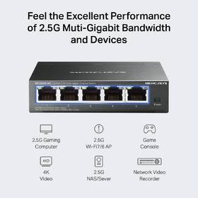 Switch Mercusys MS105GS-M2 (MS105GS-M2) černý

 obrázek produktu 3 z 7