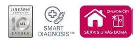 Chladnička s mrazničkou LG GBB59SWRVS bílá

 obrázek produktu 4 z 4