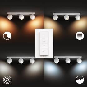 Bodové svítidlo Philips Buckram White Ambiance 3 Spot bílé

 obrázek produktu 1 z 5