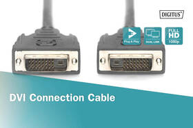 Kabel Digitus DVI, 1m černý

 obrázek produktu 3 z 3