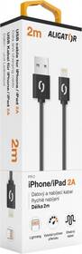 Kabel Aligator USB/Lightning, 2m černý

 obrázek produktu 2 z 3