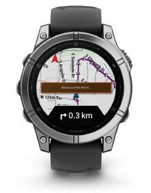 Chytré hodinky Garmin fenix E 47 mm - Stainless Steel / Graphite Silicone Band 

 obrázek produktu 2 z 8