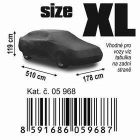 Autoplachta Compass FULL XL 510 x 178 x 119 cm NYLON 

 obrázek produktu 1 z 6