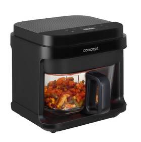 Fritéza horkovzdušná Concept FR5500 Glass & Fast, 5,5 l černá

 obrázek produktu 9 z 34