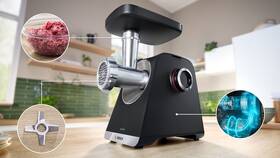 Mlýnek na maso Bosch MFWS640B černá barva
