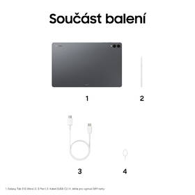 Dotykový tablet Samsung Galaxy Tab S12 Ultra 12 GB / 512 GB + dotykové pero šedý

 obrázek produktu 16 z 24
