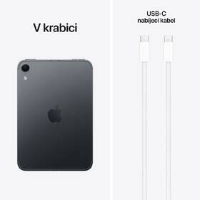 Dotykový tablet Apple mini Wi‑Fi + Cellular 256 GB s nanotexturou - temně inkoustový 2026 

 obrázek produktu 9 z 9