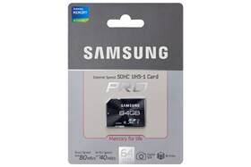 Paměťová karta Samsung 64GB cass 10 

 obrázek produktu 2 z 2