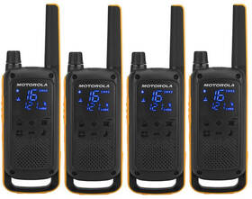 Vysílačky Motorola TLKR T82 Extreme Quad Pack černé/žluté

 obrázek produktu 1 z 7