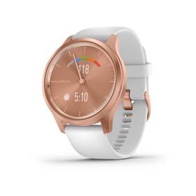 Chytré hodinky Garmin vivomove3 Style RoseGold/White - ZÁNOVNÍ - 12 měsíců záruka 

 obrázek produktu 3 z 7