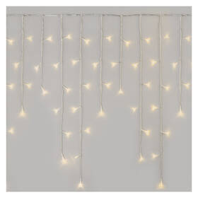 Vánoční osvětlení EMOS 300 LED rampouchy, 5 m, venkovní i vnitřní, teplá bílá, ovladač, programy, časovač 

 obrázek produktu 1 z 8