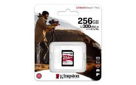 Paměťová karta Kingston Canvas React Plus 256GB SDXC UHS-II (300R/260W) 

 obrázek produktu 2 z 2