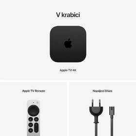 Multimediální centrum Apple Apple TV 4K Wi‑Fi + Ethernet 128 GB (2022) 

 obrázek produktu 4 z 4