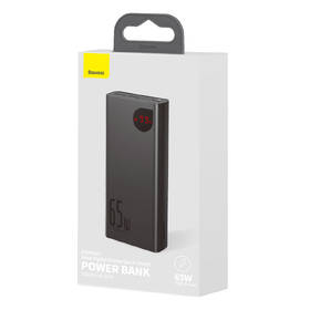 Powerbanka Baseus 20 000 mAh, 65 W černá

 obrázek produktu 13 z 13