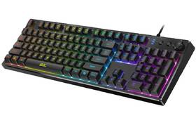 Klávesnice Genius Scorpion K7 Plus, Copilot, CZ/SK layout černá barva
