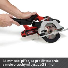 Okružní pila Einhell TE-CS 18/165-1 Li (bez baterie) 4331207 

 obrázek produktu 3 z 8