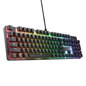 Klávesnice Trust GXT 871 ZORA, CZ/SK černá barva
