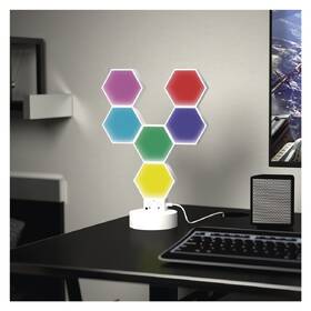 Stolní LED lampička EMOS GoSmart, Quantum Light, 5,5 W, RGB bílá

 obrázek produktu 10 z 11