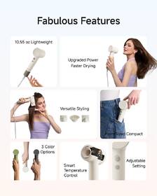 Fén Laifen Air Pro Seashell Gold champagne

 obrázek produktu 5 z 14