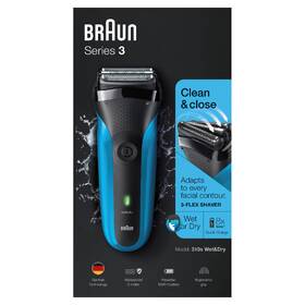Holicí strojek Braun Series 3 - 310s Wet&Dry 

 obrázek produktu 5 z 6