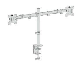 Držák Connect IT TwinArm Basic Alfa na 2 monitory 13" až 32", nosnost 2x8 kg černý

 obrázek produktu 1 z 3