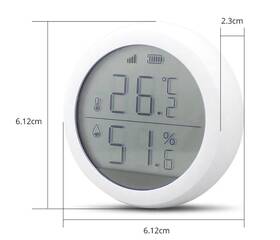 Senzor iQtech Smartlife HS01 Zigbee sensor Vlhkosti a teploty, Zigbee 3.0 

 obrázek produktu 2 z 3