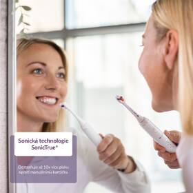 Zubní kartáček TrueLife SonicBrush Compact bílá barva
