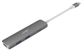 USB Hub JOBY USB-C/4K HDMI, 2x USB 3.0, USB-C šedý

 obrázek produktu 1 z 3