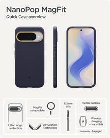 Kryt na mobil Spigen Nano Pop MagSafe na Google Pixel 10 Pro/Pixel 10 modrý

 obrázek produktu 11 z 16